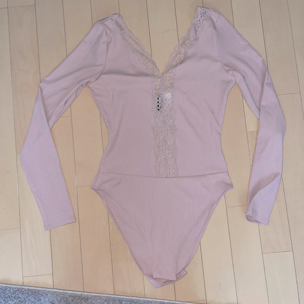 Pink bodysuit